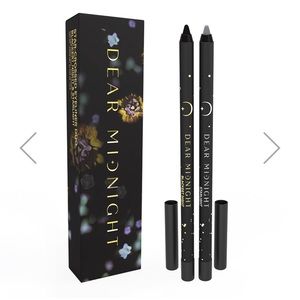 DEAR MIDNIGHT
Star-Crossed Eyeliner Duo
Blackest Night / Starlight